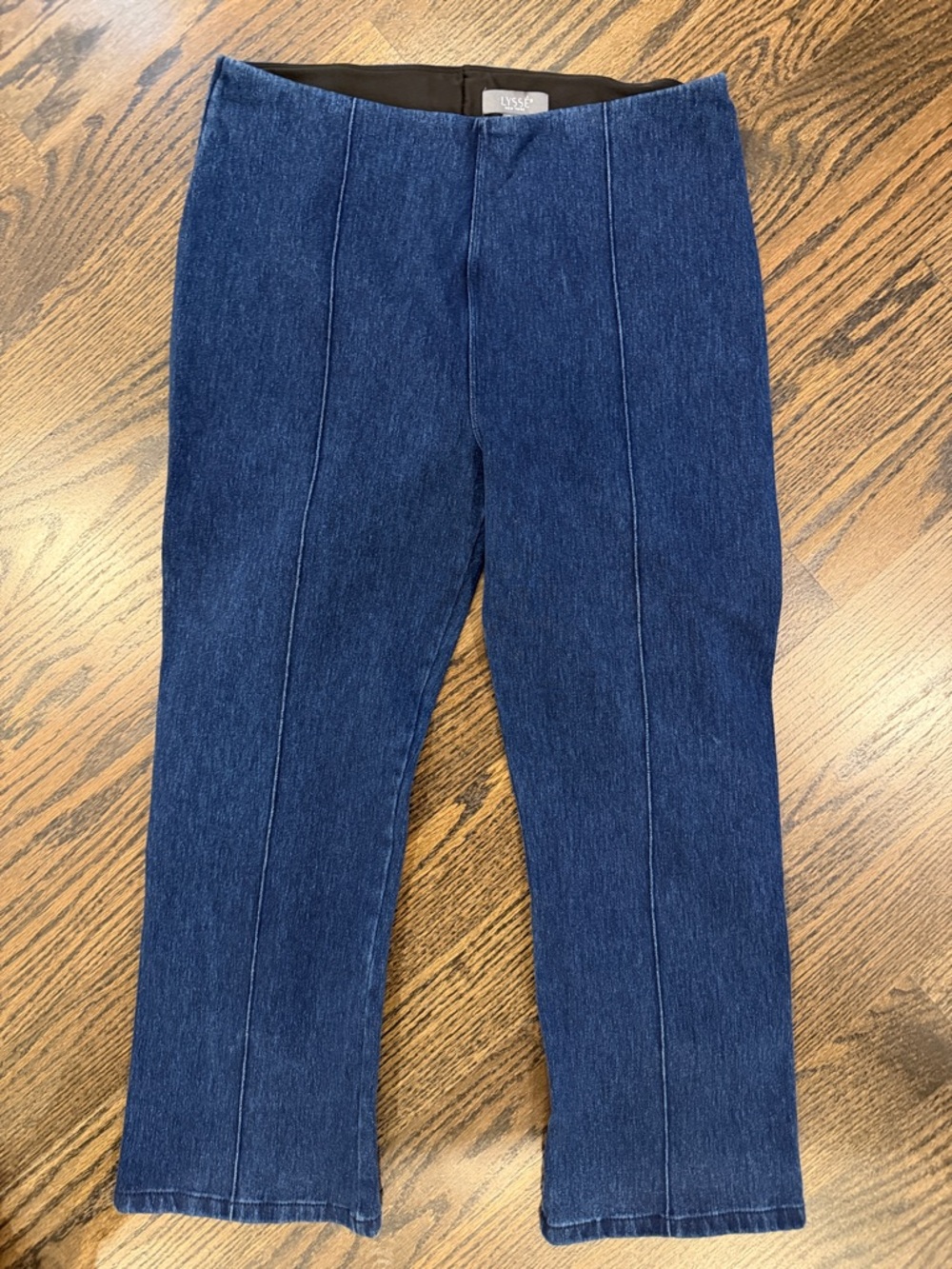 Lysse Dark Blue Ankle Cropped Jeans